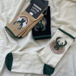 جوراب ساق بلند طرح گوزن