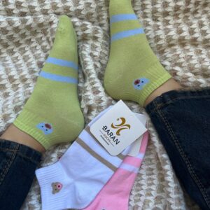 جوراب طرح خرسی