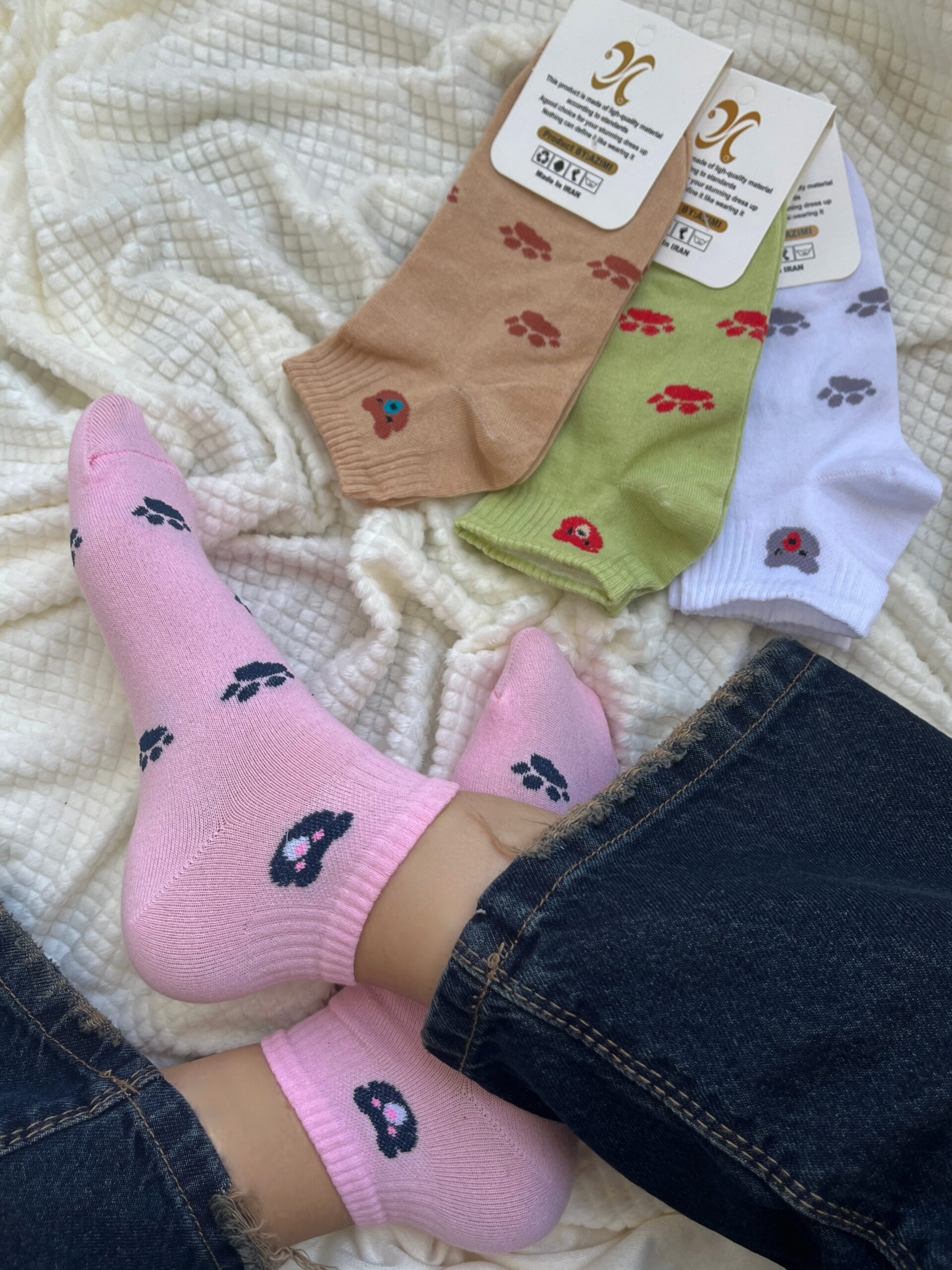 photo-output جوراب طرح پاندا - تصویر 1